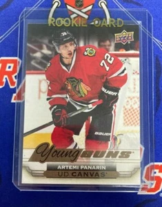 Artemi Panarin RC 2015-16 UD 🏒 Young Guns Canvas C108 Blackhawks Rangers 📈 🔥 - Picture 1 of 3