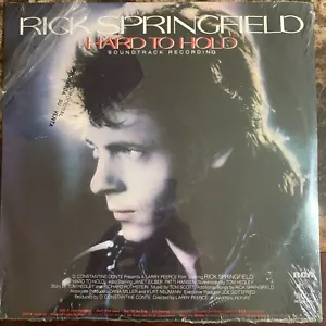 HARD TO HOLD, SOUNDTRACK BY RICK SPRINGFIELD 1984 PROMO MEXICAN LP STILL SEALED - Picture 1 of 2