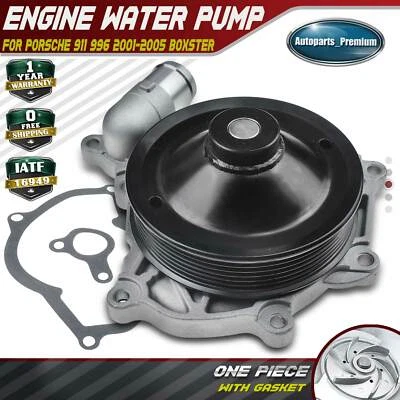 Engine Water Pump for Porsche 911 1998-2008 Boxster 1997-2008 Cayman 99610601153 - Image 1 of 4