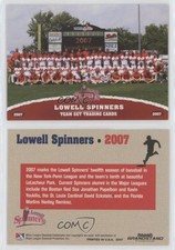 2007 Grandstand Lowell Spinners Lowell Spinners