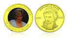 ●●●   RARE MEDAILLE PLAQUéE OR : LADY DIANA / LADY DI   ●● E