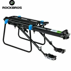 Bike Rear Carrier Rack Mountain Road Bicycle Alloy Pannier Luggage Cargo Holder - Picture 1 of 5