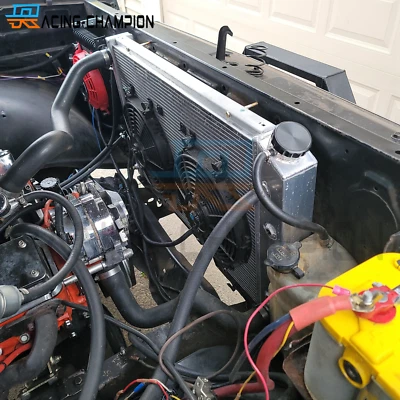 3 Row Radiator 1973-1991 Chevy C/K10 20 30 Pickup Blazer/GMC C1500 2500 Suburban - Изображение 1 из 4