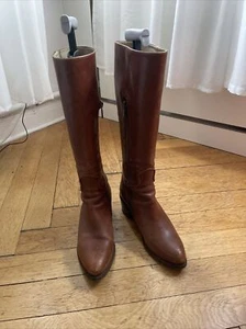 Rocco P. Designerstiefel Braun Stiefel Gr. 38 Leder - Bild 1 von 7