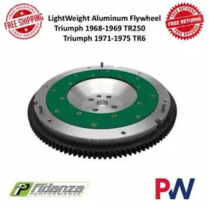 Fidanza Lightweight Aluminum Flywheel W/ Friction Plate For Triumph TR250 / TR6 - Picture 1 of 8