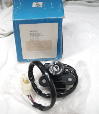 Interruptor de encendido Kawasaki Ninja ZX600 ZX700 ZX750 ZX7R Emgo 40-80622 SIN LLAVE #8 Foto 1 de 4