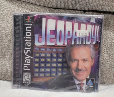 NEW/SEALED Jeopardy (Sony PlayStation 1, 1998) PS1 Black Label  - Image 1 of 4