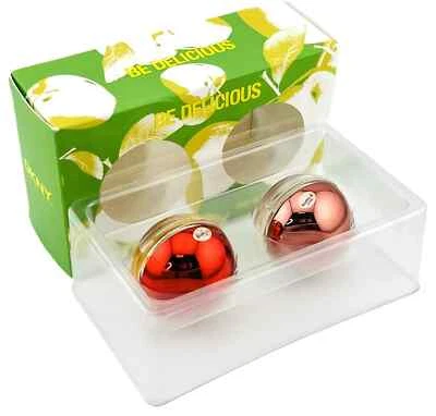 DKNY Be Delicious 0,24 oz. MINI Set-Be Tempted Eau So Blush+Be Tempte Parfum Nuevo en Caja Foto 1 de 4