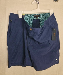 Herren Margaritaville Shorts 34 Taille 7" Schrittlänge Dämmerungsblau UPF 30, schnelltrocknend... - Bild 1 von 2