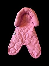 Pink Goldbug Baby Head Support And Seatbelt Cover For Carseat