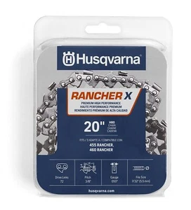 Husqvarna Rancher X H80 20 Inch Chainsaw Chain Replacement for 455 460 Models - Picture 1 of 4