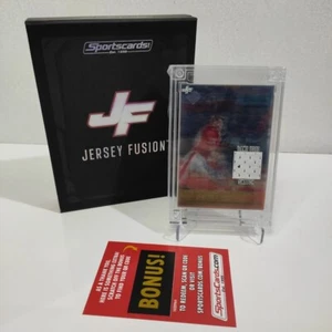 Maglia Fusion Jerry Rice Gioco Usato Patch San Francisco 49ers Ologramma Collezionisti - Foto 1 di 11