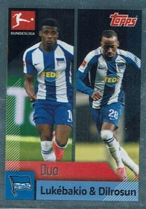 Topps Bundesliga 20/21 Offizielle Sticker 2020/2021 Nr. 046 Lukebakio & Dilrosun - Bild 1 von 1