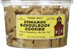 Trader Joe's Cinnamon Schoolbook Cookies-16 oz( No Artificial colors or flavors) - Picture 1 of 3