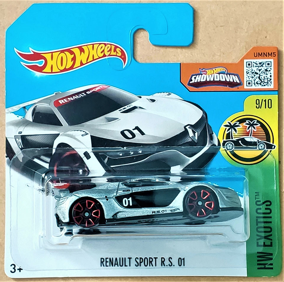 2016 HOT WHEELS EXOTICS 9/10 #79 - RENAULT SPORT R.S. 01 - SHORT CARD - Image 1 of 1