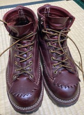 WESCO Work Boots Jobmaster Burgundy Red US8D