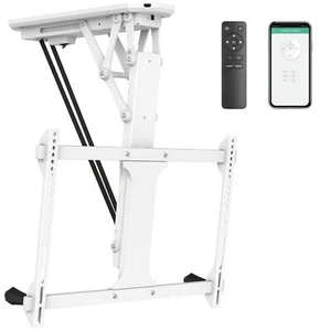 Mount-It! Electric Ceiling TV Mount with Remote and App Controller, l - Picture 1 of 9