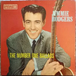 Jimmie Rodgers / The Number One Ballads / Vinyl / Pop / Teen / Crooner / US - Imagen 1 de 3