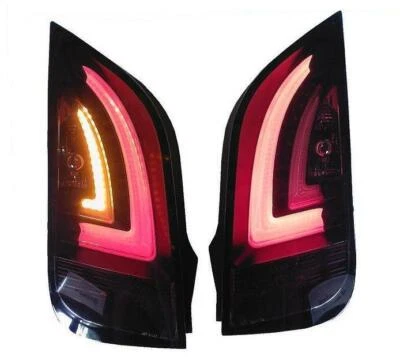 Fanali posteriori per Skoda Citigo VW UP 2011+ nero luci posteriori a LED luci posteriori - Immagine 1 di 4