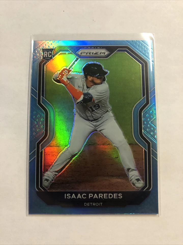 2021 Panini Prizm Carolina Blue Isaac Paredes #43 ⭐️ROOKIE⭐️ NM/MT!!💥 - Image 1 of 2