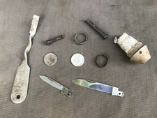 WW2 lot of original German and Soviet items from the Stalingrad bunker.
