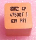 10x Emz 1% 47500pF 63V High End Precision Box Film/Foil Capacitor Audio 47nF 