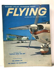 Vintage Flying Magazine July 1958 - Aviation - Cesna 175 cover - Picture 1 of 4