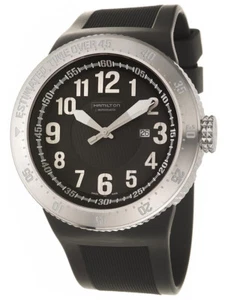 NEW Hamilton H79715333 Mens Automatic Watch Khaki Base Jump Titanium Swiss Made - Picture 1 of 5