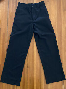 Girls Black Pants School Uniform - Size 8 Slacks Cherokee Pockets Excellent