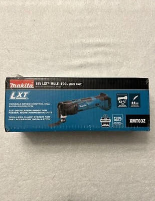 Makita XMT03Z 18V LXT® Lithium-Ion Cordless  Oscillating Multi-Tool - Image 1 of 4