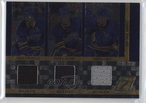 2010 Zenith Mozaics Triple Materials Drew Stafford Jason Pominville Thomas Vanek