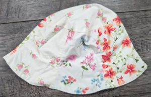 Baby Girl Clothes New Vintage Gymboree 0-6 Month Flower Fields Sun Hat - Picture 1 of 2