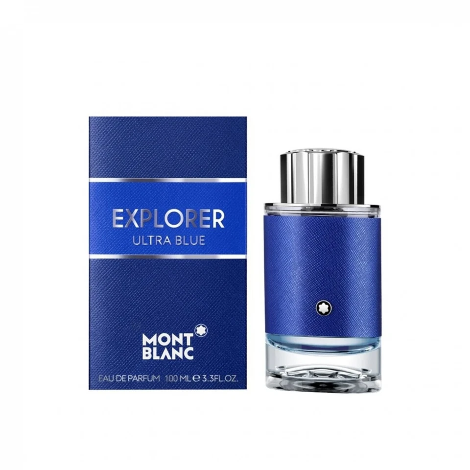 Explorer Ultra Blue By Mont Blanc EDP Spray 100 ml / 3.4 Fl Oz Men Perfume New - Image 1 of 1