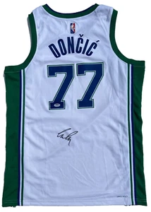 LUKA DONCIC SIGNED DALLAS MAVERICKS AUTHENTIC CITY EDITION JERSEY PSA/DNA ! - Picture 1 of 4