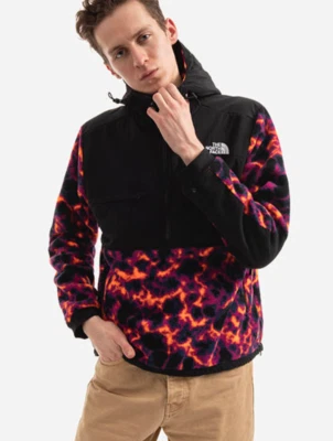 The North Face Mens Printed Denali 2 Anorak Fleece / BNWT / Marble Camo Print - Image 1 of 4