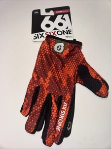 661 SixSixOne Guantes de Composición Juvenil MTB Bicicleta Ciclo Motocross MX - DIGI NARANJA - Imagen 1 de 4