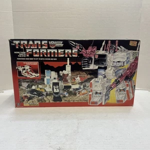 Metroplex RT W/BOX & INSERT 100% Complete 1985 Vintage G1 Transformers Read - Picture 1 of 15