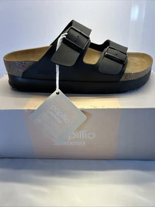 Papillio Birkenstock Arizona Pap Flex Plateau Sandale schwarz Gr. 9 schmal Damen - Bild 1 von 10