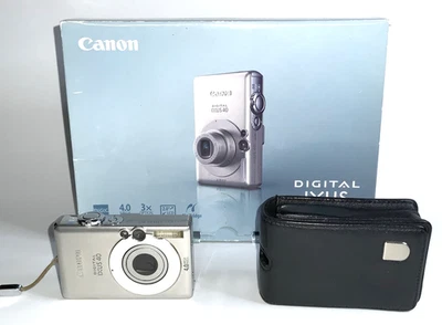 Canon - Digital IXUS 40 + Ladegerät Digitalkamera Vintage Zubehörpaket - Bild 1 von 4