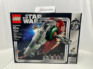 NEW Sealed - LEGO Star Wars SLAVE 1 20th ANNIVERSARY EDITION 75243 RARE Retired - Picture 1 of 9
