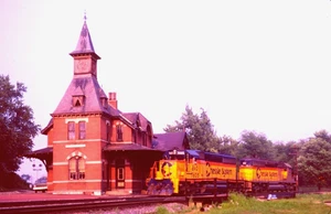 ORIGINAL KODACHROME SLIDE CHESSIE SYSTEM SD-35 #7605 POINT OF ROCKS, MD 9/82 - Bild 1 von 1