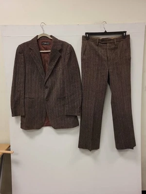 Pierre Cardin Boutique Line Suit França Blazer Calça Masculina Estilo Vintage - Imagem 1 de 4