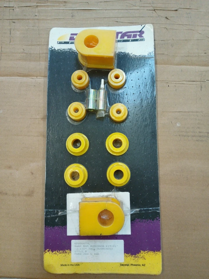 Nuevo de Lote Antiguo Datstar KF05005YL Ford Suspensión Poliuretano Barra Estabilizadora Buje Kit Foto 1 de 3