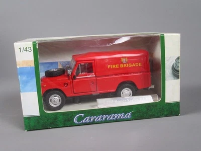 D191 Cararama Hongwell Land Rover 109 Series III Fire Brigade 1/43 +Box - Image 1 of 4