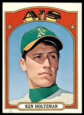 Topps High 1972 # Ken Holtzman #670 sin precio base como nuevo Foto 1 de 2