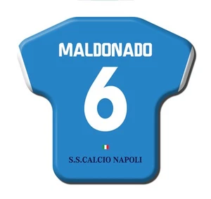Calamita Simile a T-Shirt Calcio Stagione 2003/2004 Napoli 6 Rubén Maldonado - Picture 1 of 9