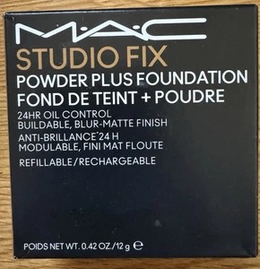 MAC Studio Fix Powder Plus Foundation Shade C8 Full Size 15g / 0.52oz - Picture 1 of 3