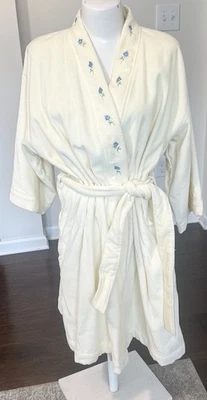 Bata de algodón turco Charter Club M/L Foto 1 de 4