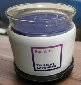 PartyLite TWILIGHT LAVENDER🪻🌺3 Docht Duftwachsglas G73H2084 OVP Lavendel☀️🌺 - Bild 1 von 2