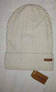 Magisdu Gorro Invierno Sombrero Lana Merino Largo Slouchy Gorra Puños Forrado de Vellón Cálido - Imagen 1 de 4
